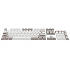 Набір кейкапів Dark Project PBT KS-48 ENG/UA/RU White/Grey (DP-KS-0048)