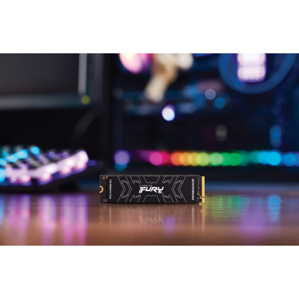 Накопичувач SSD 1TB Kingston Fury Renegade M.2 2280 PCIe 4.0 x4 NVMe 3D TLC (SFYRS/1000G)