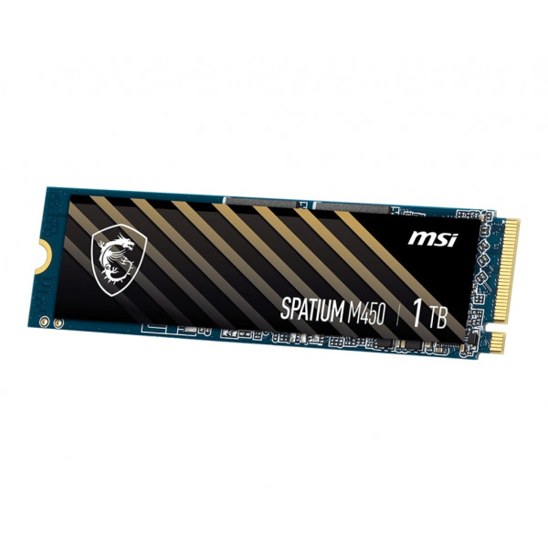 Накопичувач SSD 1TB MSI Spatium M450 V1 M.2 2280 PCIe 4.0 x4 NVMe 3D NAND TLC (S78-440L0M0-P83)