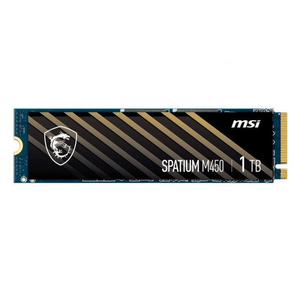 Накопичувач SSD 1TB MSI Spatium M450 V1 M.2 2280 PCIe 4.0 x4 NVMe 3D NAND TLC (S78-440L0M0-P83)