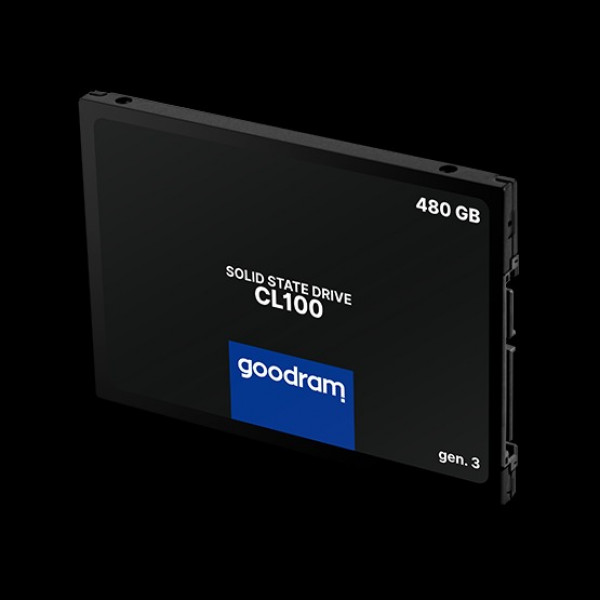 Накопичувач SSD 480GB Goodram CL100 GEN.3 2.5" SATAIII TLC (SSDPR-CL100-480-G3)