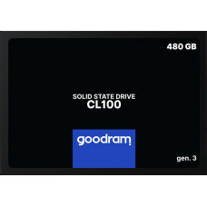 Накопичувач SSD 480GB Goodram CL100 GEN.3 2.5" SATAIII TLC (SSDPR-CL100-480-G3)