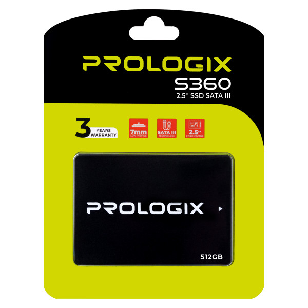 Накопичувач SSD 512GB Prologix S360 2.5" SATAIII TLC (PRO512GS360)