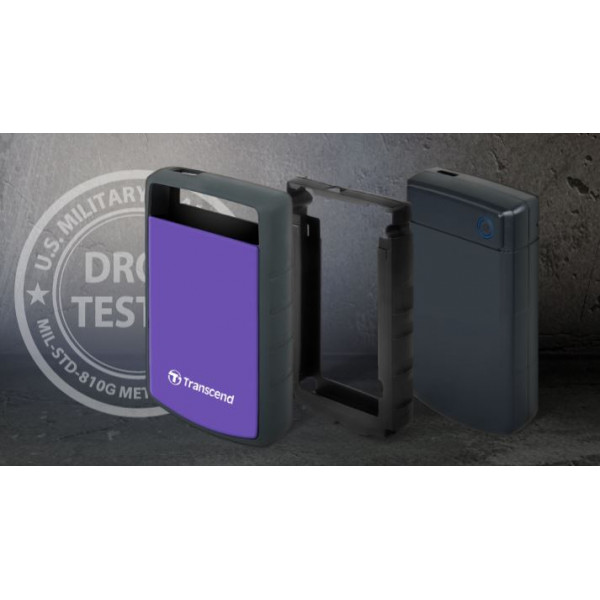 Накопичувач зовнiшнiй 2.5" USB 4.0TB Transcend StoreJet 25H3 (TS4TSJ25H3P)