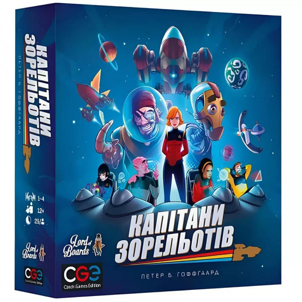 Настільна гра Lord of Boards Капітани Зорельотів (LOB2210UA)