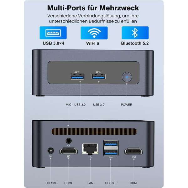 Неттоп MIPOWCAT M9 (6976391650039)