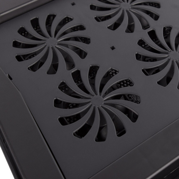Охолоджуюча пiдставка для ноутбука ColorWay Cooling Laptop Q3, 10-17” (CW-CLQ3)