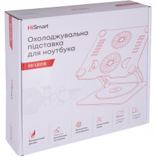 Охолоджуюча підставка для ноутбука HiSmart SX-LS111B (HS083298)