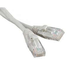 Патч-корд литий, UTP, RJ45, Cat.5e, 10m, сірий