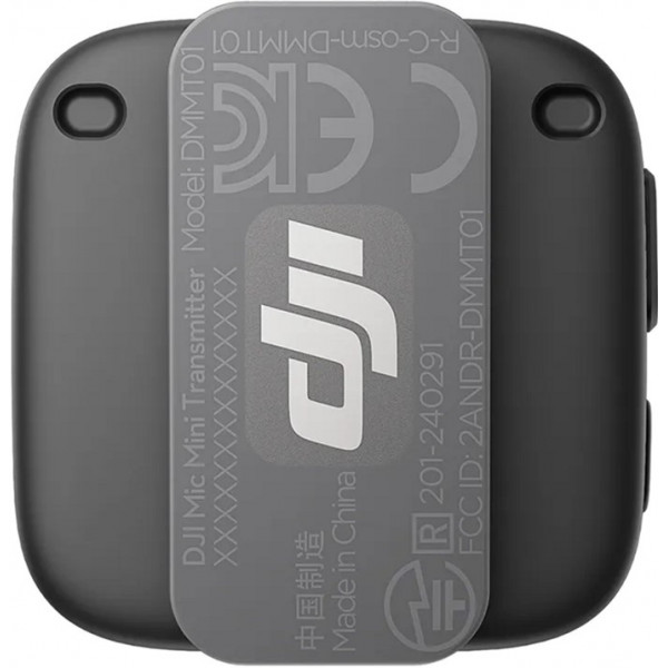 Передавач радіосистеми DJI Mic Mini Transmitter (Infinity Black) (CP.RN.00000431.01)
