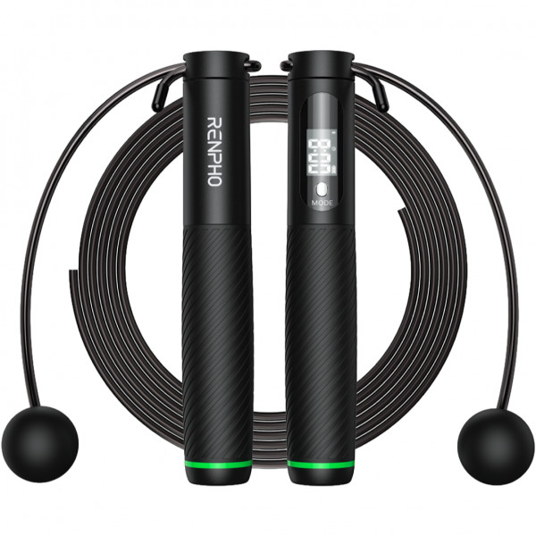 Розумна скакалка RENPHO Jump Black (R-Q008-BK)