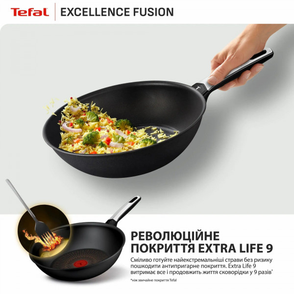 Сковорода WOK Tefal Excellence Fusion 28 см (G3381902)