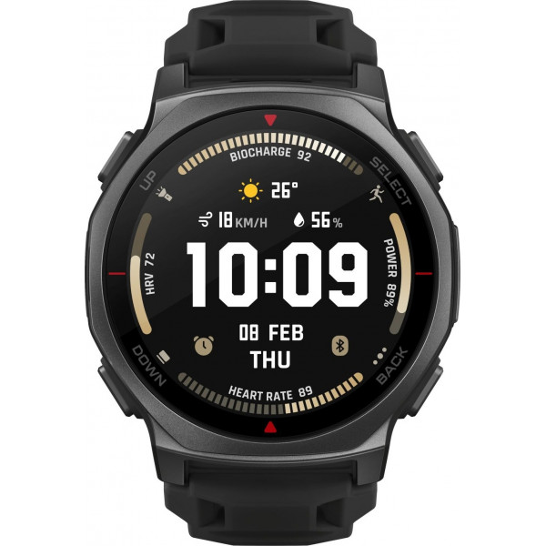 Смарт-годинник Amazfit T-Rex 3 Pro 44mm Tactical Black (W2549GL5N)