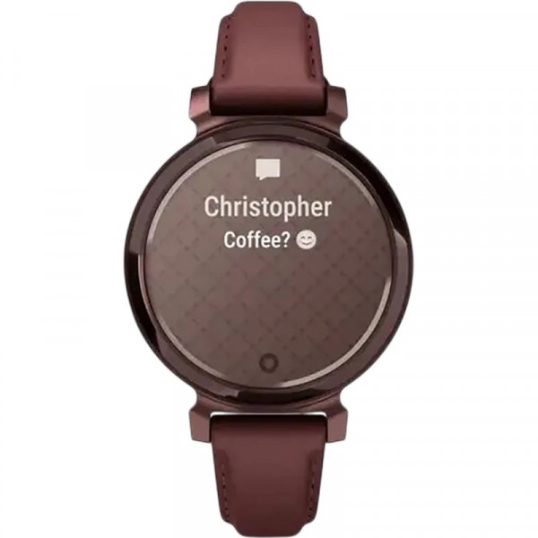 Смарт-годинник Garmin Lily 2 Classic Dark Bronze with Mulberry Leather Band (010-02839-03)