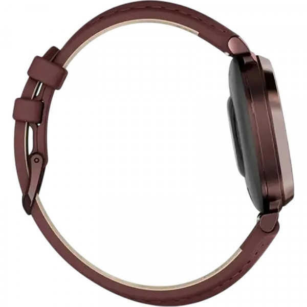Смарт-годинник Garmin Lily 2 Classic Dark Bronze with Mulberry Leather Band (010-02839-03)