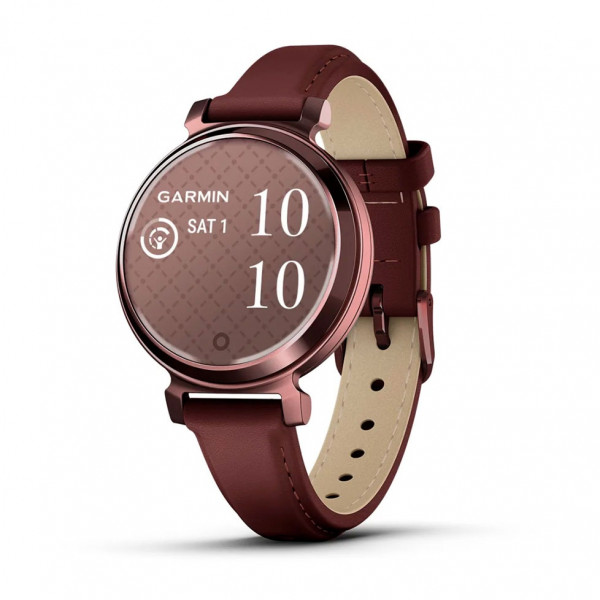 Смарт-годинник Garmin Lily 2 Classic Dark Bronze with Mulberry Leather Band (010-02839-03)