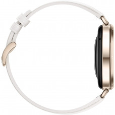Смарт-годинник Huawei Watch GT 6 41mm Gold with White Composite Leather Strap (55020FTN)