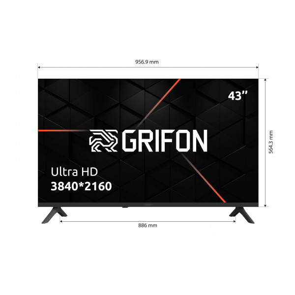 Телевізор Grifon Diva DV43USB