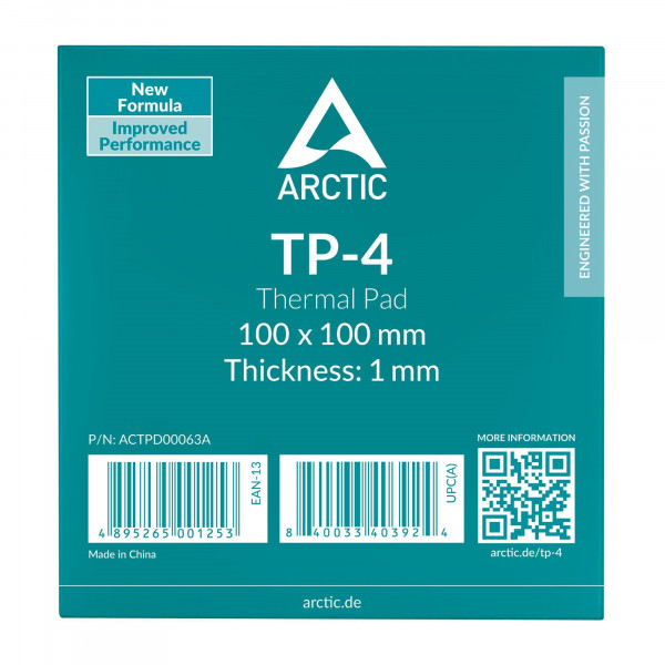 Термопрокладка Arctic TP-4 100x100mm, 1mm (ACTPD00063A)