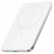 Універсальна мобільна батарея Anker Nano MagGo Slim 5000mAh 20W White (A1665H21)