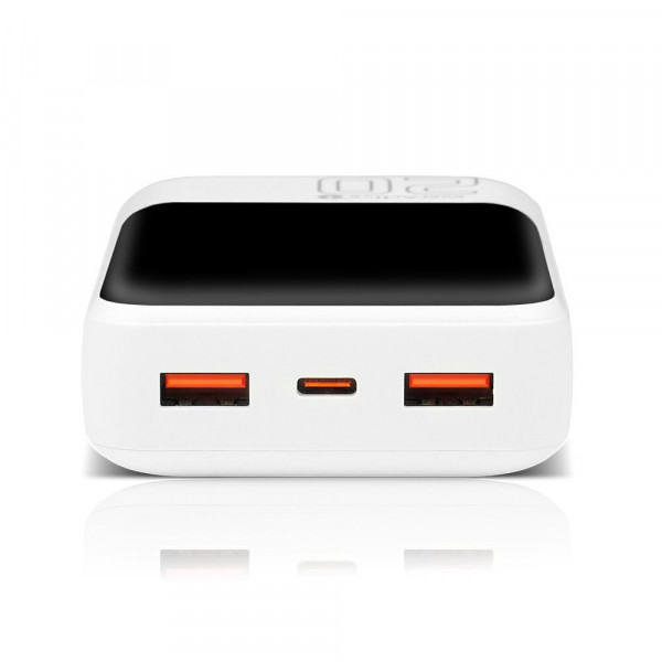 Універсальна мобільна батарея everActive EB-20Q 20000mAh White