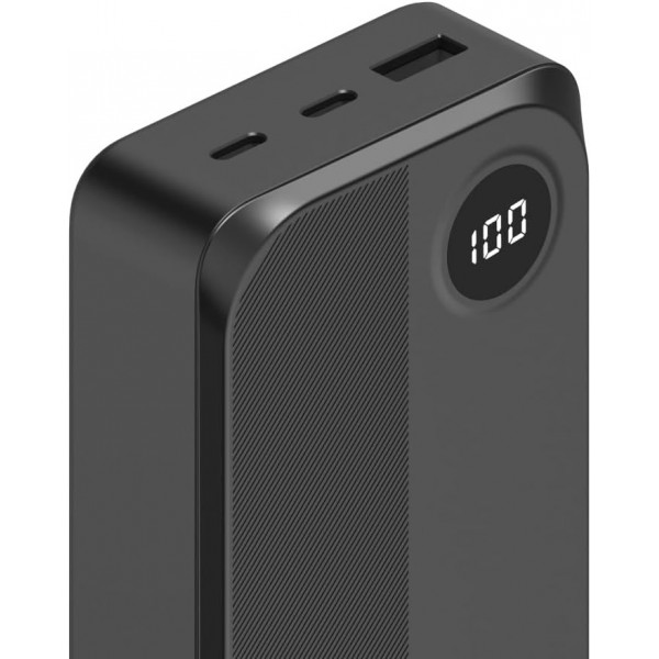 Універсальна мобільна батарея Hama 20000mAh 15W Black (00201755)