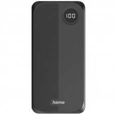 Універсальна мобільна батарея Hama 20000mAh 15W Black (00201755)
