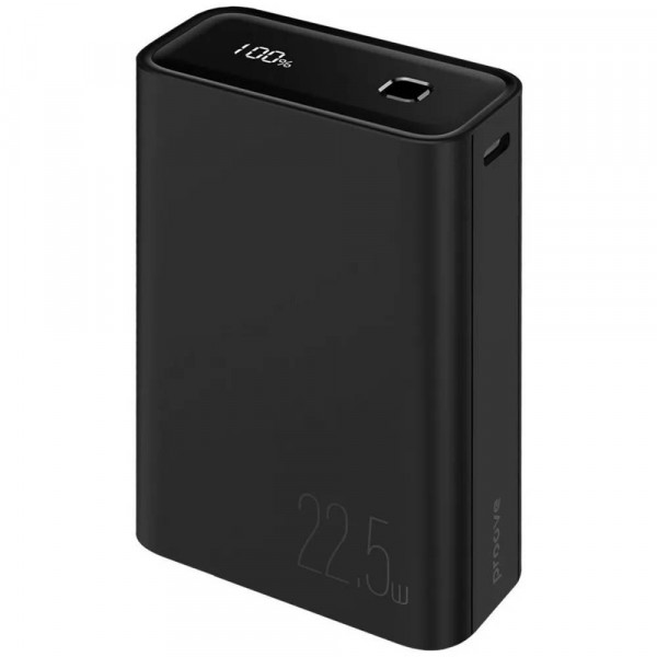 Універсальна мобільна батарея Proove Hyper Flux 22.5W 20000mAh Black (PBH220120001)