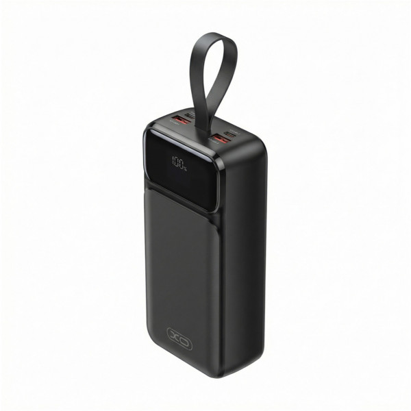 Універсальна мобільна батарея XO PR298 30000mAh Black