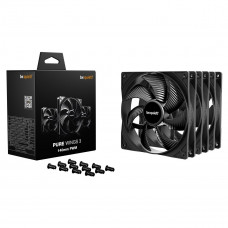 Вентилятор be quiet! Pure Wings 3 140mm PWM 3-Pack Black (BL139)