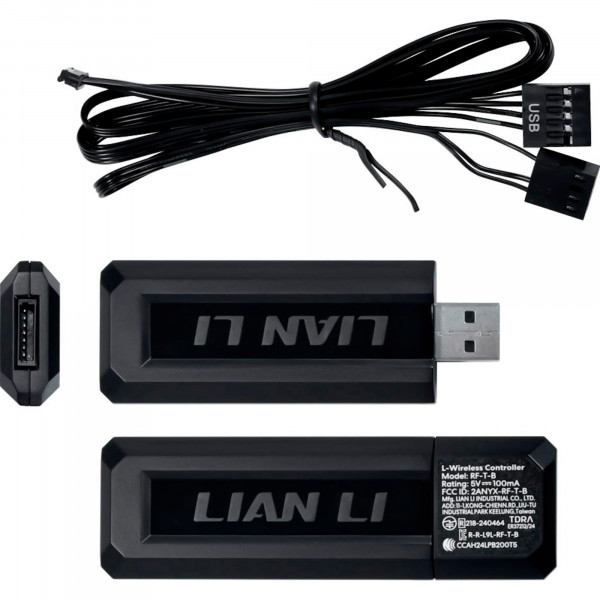 Вентилятор Lian Li Uni Fan SL-INF Wireless 120-3 Black (G99.12SLIN1W3B.00)