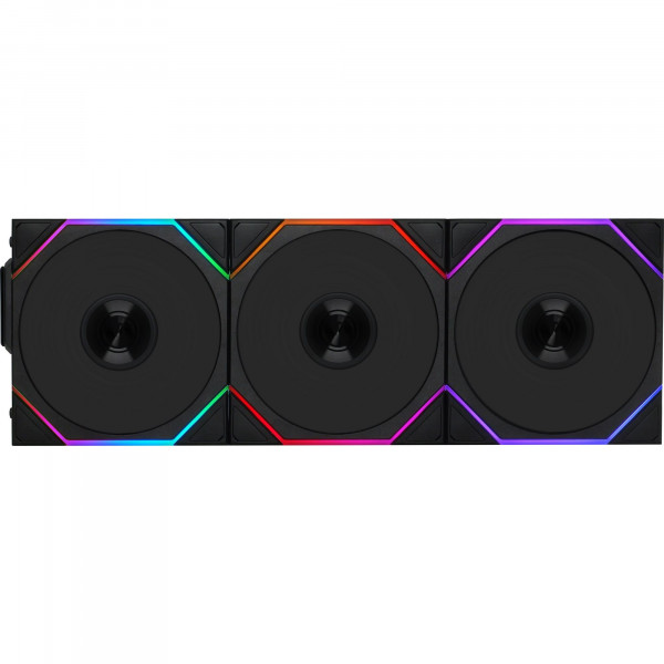Вентилятор Lian Li Uni Fan TL Wireless 120-3 Black (G99.12TL1W3B.00)
