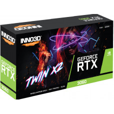Відеокарта GF RTX 3060 8GB GDDR6 Twin X2 Inno3D (N30602-08D6-11902130)