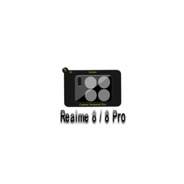 Захисне скло BeCover для камери Realme 8/8 Pro Black (707354)