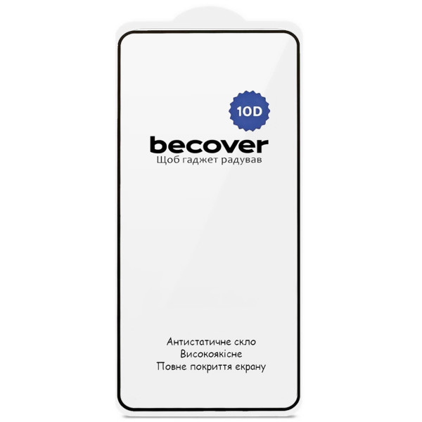 Захисне скло BeCover для Realme C85 5G 10D Black (715140)