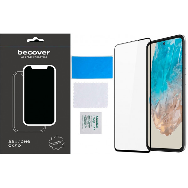 Захисне скло BeCover для Samsung Galaxy M35 5G SM-M356 Black (711529)