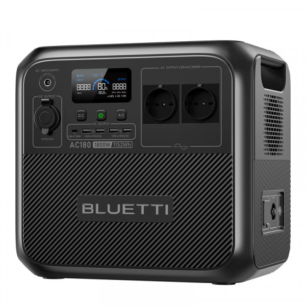 Зарядна станція Bluetti AC180, 1800W, 1152Wh, LiFePO4