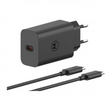 Зарядний пристрій Motorola 68W Black (MC-682N) + кабель Type-C