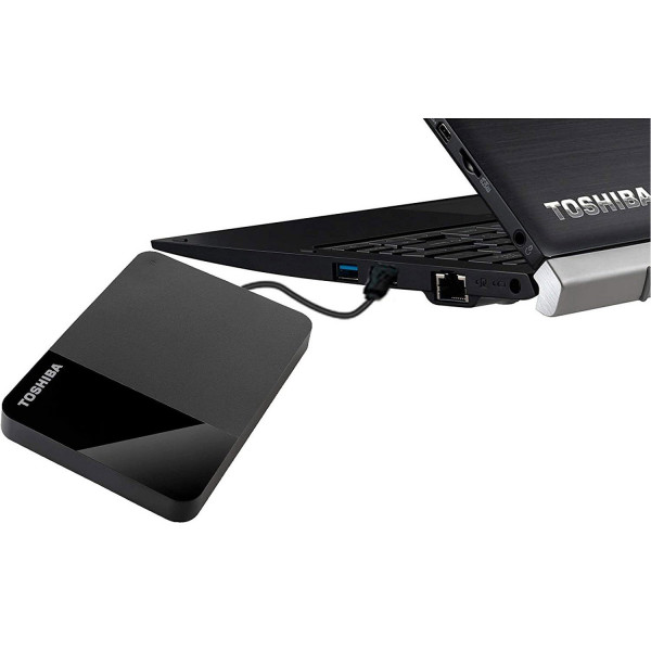 Зовнішній жорсткий диск 2.5" USB 1.0TB Toshiba Canvio Ready Black (HDTP310EK3AA)