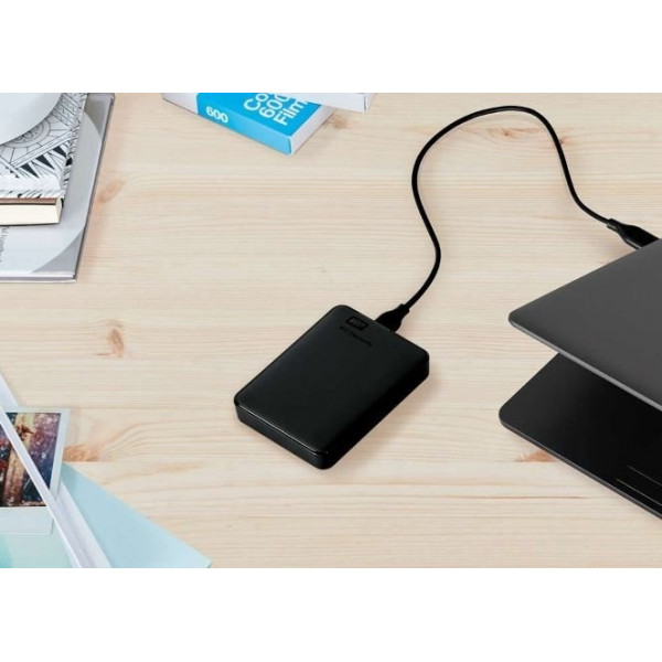 Зовнішній жорсткий диск 2.5" USB 4.0TB WD Elements Portable Black (WDBU6Y0040BBK-WESN)_Bulk