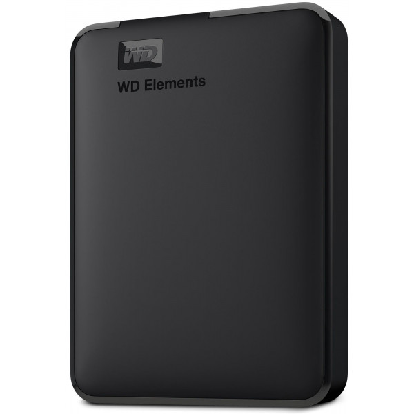 Зовнішній жорсткий диск 2.5" USB 4.0TB WD Elements Portable Black (WDBU6Y0040BBK-WESN)_Bulk