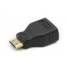 Адаптер PowerPlant (CA911080), HDMI - miniHDMI, чорний