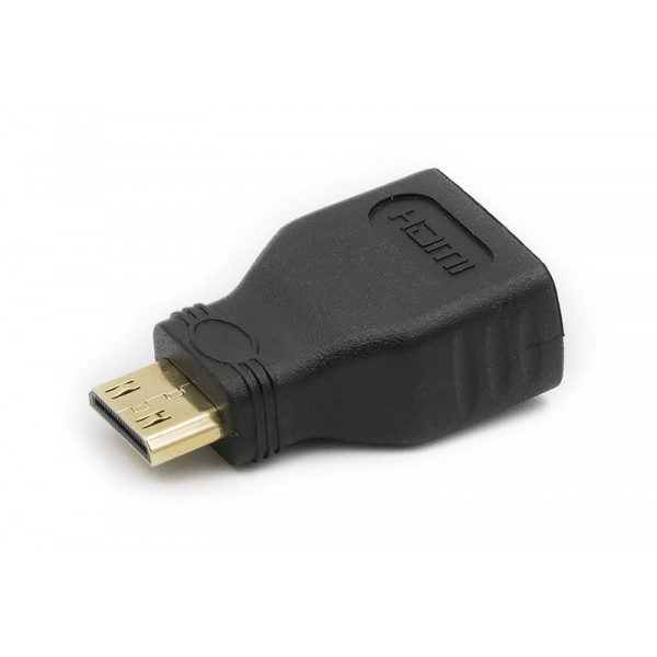 Адаптер PowerPlant (CA911080), HDMI - miniHDMI, чорний