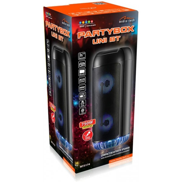 Акустична система Media-Tech Partyox Uni B Black (MT3174)