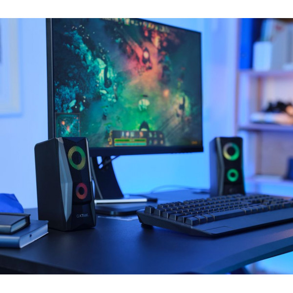 Акустична система Trust 2.0 GXT 606 Javv RGB Black (25108)