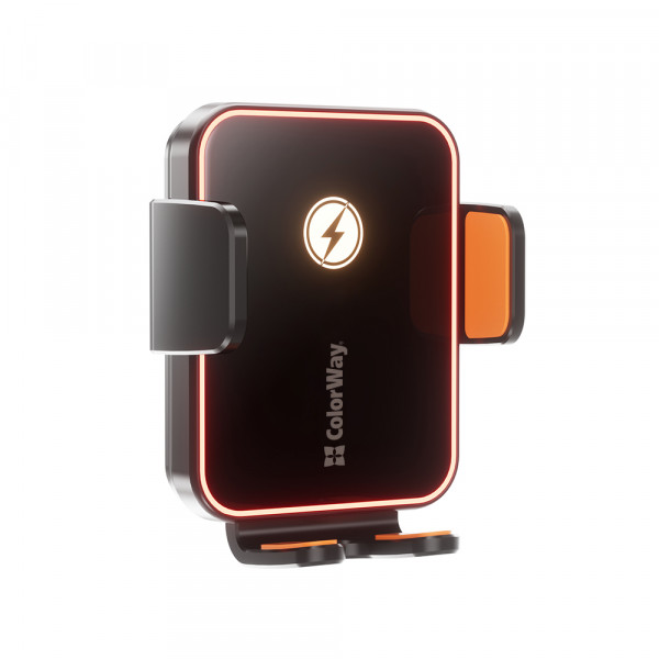 Бездротовий зарядний пристрій СolorWay Ultra-mini 15W Black (CW-CHAW069Q-BK)