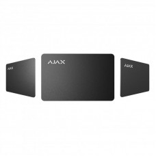 Безконтактна картка Ajax Pass Black (10шт) для клавіатури KeyPad Plus