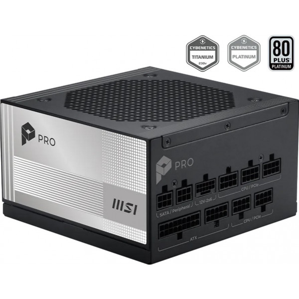 Блок живлення MSI PRO A850PL PCIE5 850W