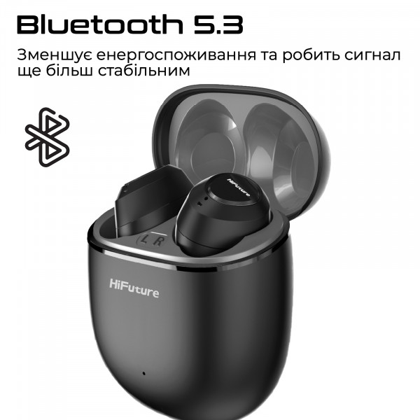 Bluetooth-гарнітура HiFuture OlymBuds3 Black (olymbuds3.black)