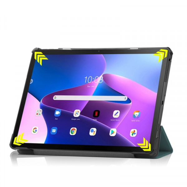 Чохол-книжка BeCover Flexible TPU Mate для Lenovo Tab M10 Plus TB-125F (3rd Gen)/K10 Pro TB-226 Dark Green (712524)